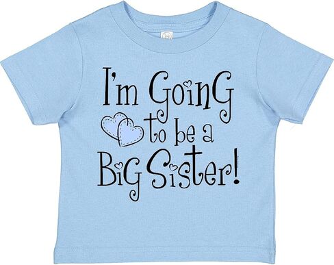 inktastic Heart New Big Sister Toddler T-Shirt in Saudi Arabia