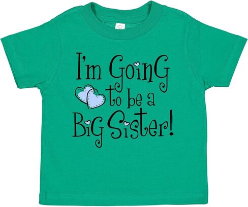 inktastic Heart New Big Sister Toddler T-Shirt in Saudi Arabia