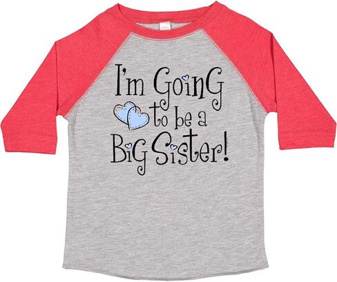 inktastic Heart New Big Sister Toddler T-Shirt in Saudi Arabia