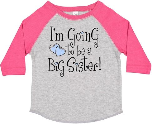 inktastic Heart New Big Sister Toddler T-Shirt in Saudi Arabia