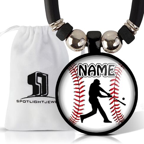 Personalized Baseball Necklace for Boys - Custom Name Jewelry, Baseball Pendants & Charms, Unique Gifts for Boys, Perfect Game Day Accessories in Saudi Arabia