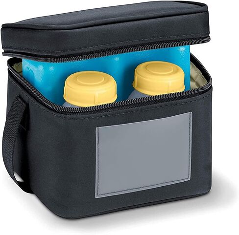 Medela Cooler Bag with 150 ml BPA-Free Bottles - Set of 4 Storage Bottles for expressing, Freezing and Storing Breast Milk, with a Storage Bag for Transporting Breast Milk in Saudi Arabia