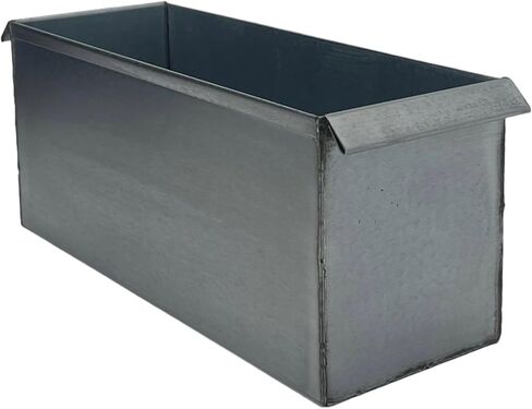 FBI Gel Mold Box, Galvanized Hot-Rolled Steel, 16L x 6W x 7H inches, 6 lbs 12 oz, Line Grain Finish, Ballistic Testing in Saudi Arabia