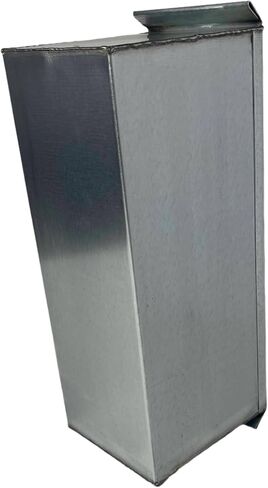 FBI Gel Mold Box, Galvanized Hot-Rolled Steel, 16L x 6W x 7H inches, 6 lbs 12 oz, Line Grain Finish, Ballistic Testing in Saudi Arabia