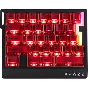 لوحة مفاتيح ألعاب سلكية سريعة سريعة من MechLands AJAZZ AK029، استقصاء 8 كيلو هرتز، 29 مفتاحًا لوحة مفاتيح بيد واحدة، SOCD & DKS، مفتاح مغناطيسي، تشغيل قابل للتعديل، إضاءة خلفية RGB، لوحة ألومنيوم (أبيض) in Kuwait