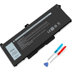 استبدال بطارية الكمبيوتر المحمول 63Wh RJ40G لجهاز Dell Latitude 14 5420 Latitude 15 5520 Precision 15 3560 Series M033W P137G P104F 01K2CF WY9DX 075X16 P137G001 P104F001 0WK3F1 0M3KCN 005R42 15.2 فولت in Kuwait