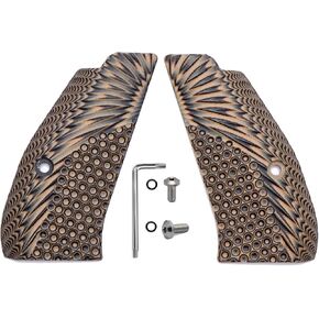 Guuun G10 Grips for CZ75 Compact OPS Texture fit CZ P-01 PCR CZ85 Compact in Saudi Arabia