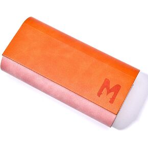 Slim Hard Shell Eyeglasses Case with Cleaning Cloth, Clip-on Sunglasses Holder, Flat Design Night Driving Glasses Case and Large Glasses Cloth, Matte Black in Saudi Arabia