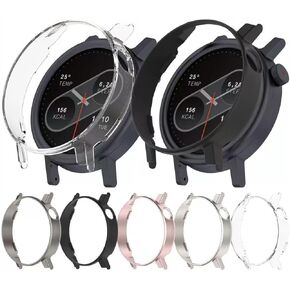 متوافق مع غطاء حافظة CMF Watch 3 Pro، غلاف حماية ملون مقاوم للصدمات من البولي كربونات (5 ألوان) in Saudi Arabia