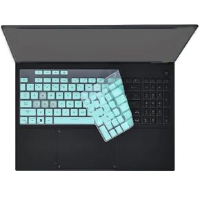 Keyboard Skin Compatible for 2025 ASUS TUF Gaming 16" F16 FX608 FX608JH FX608JPR FX608JMR FX608JP FX608LP FX608LM Series, TUF A18 FA808 FA808UP FA808UM Series (NOT for A16 F16 FA607 FX607 Serie) Black in Saudi Arabia