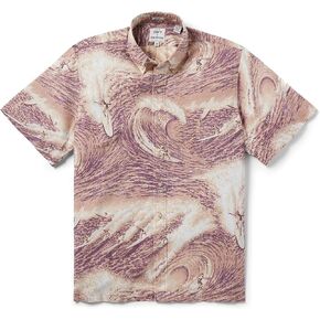 Reyn Spooner Men's Surfing Hawaiian Aloha Shirt - Classic Fit Button Front in Saudi Arabia