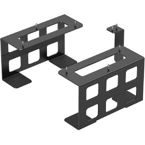 Wall or Under Shelf Holder Mounting Bracket for Game Console, Home Office Dorm Use, Small Electronics and Media Devices Media Console in Saudi Arabia