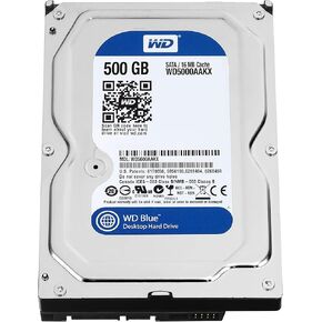 محركات الأقراص الصلبة Western Digital WD5000AAKX سعة 500 جيجابايت SATA (متجددة) in Kuwait
