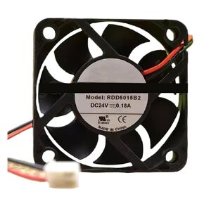 RDD5015B2 5 سم 50 مم مروحة 50 × 50 × 15 مم DC24V 0.18A 2 أسلاك تبريد in Kuwait