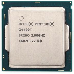 وحدة المعالجة المركزية Intel Pentium G4400T 2.9 جيجا هرتز ثنائية النواة - استهلاك منخفض للطاقة LGA1151-35W - الجيل السادس Skylake - مثالية لأجهزة الكمبيوتر الصغيرة الصغيرة والميكرو وDM in Kuwait