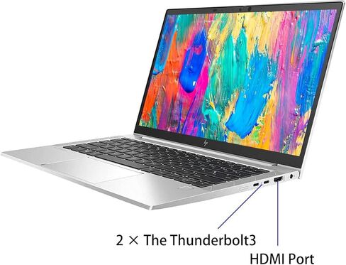 كمبيوتر محمول HP EliteBook 830 G7 بشاشة تعمل باللمس، كمبيوتر محمول 13.3 بوصة FHD، Intel i7-10610U 1.8 جيجا هرتز، ذاكرة الوصول العشوائي 16 جيجا، 512 جيجا SSD، لوحة مفاتيح بإضاءة خلفية، CAM، Windows 11 Pro (متجدد) in Kuwait