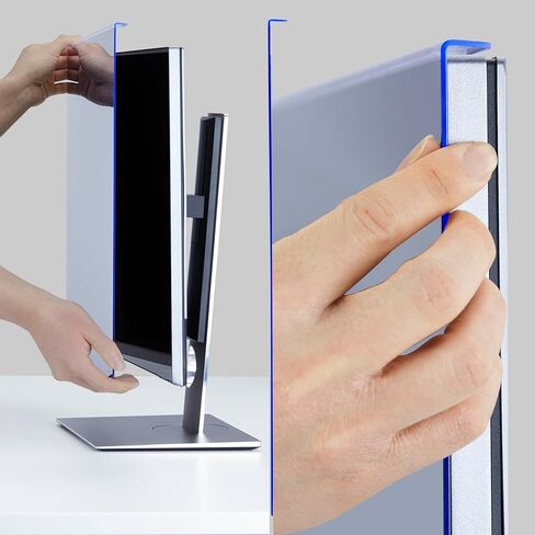StarTech Computer Monitor Privacy Screen for 32" 16:9 Widescreen Display, Hanging Acrylic Filter, Anti-Glare and Glossy, Blue Light Screen Protector, TAA Compliant in Saudi Arabia