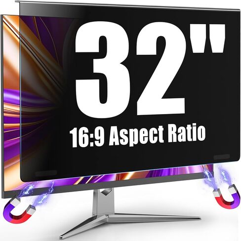 درع خصوصية الكمبيوتر المغناطيسي المعلق مقاس 22 بوصة و32 بوصة in Kuwait