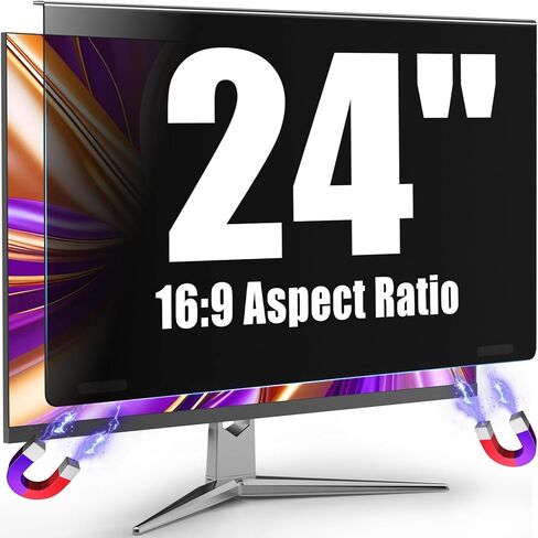 درع خصوصية الكمبيوتر المغناطيسي المعلق مقاس 22 بوصة و24 بوصة in Kuwait