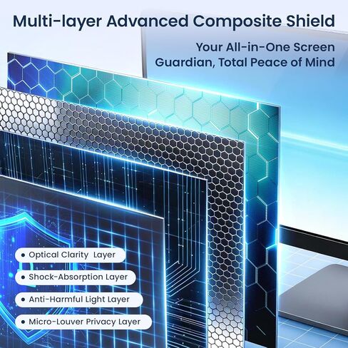 درع خصوصية الكمبيوتر المغناطيسي المعلق مقاس 22 بوصة و24 بوصة in Kuwait