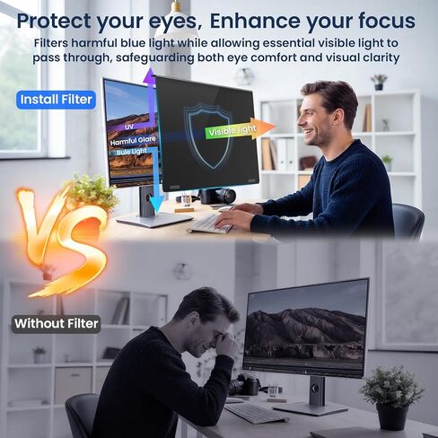 درع خصوصية الكمبيوتر المغناطيسي المعلق مقاس 23 بوصة و27 بوصة in Kuwait