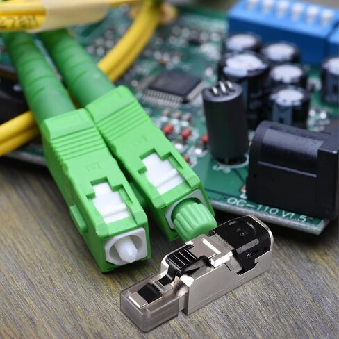 موصل NOLITOY المحمي Rj45 يمر عبر المكونات المعيارية Cat8 Ethernet Network Cable Plug متوافق مع نقل البيانات عالي السرعة Cat6a Cat7 لتركيب الشبكة in Kuwait