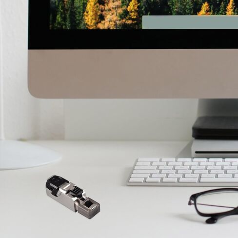 موصل NOLITOY المحمي Rj45 يمر عبر المكونات المعيارية Cat8 Ethernet Network Cable Plug متوافق مع نقل البيانات عالي السرعة Cat6a Cat7 لتركيب الشبكة in Kuwait