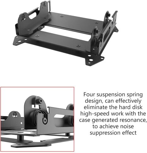3.5 Inch SSD Metal Mounting Adapter Bracket Dock Hard Drive Holder for PC Hard Drive Enclosure Hard Disk Drive Mounting Bracket in Saudi Arabia