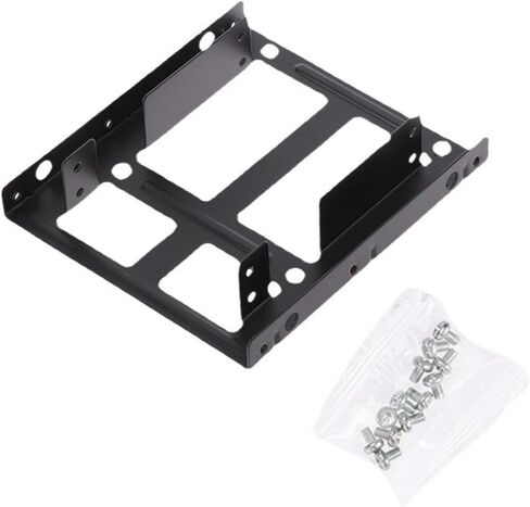 2.5 to 3.5inch Hard Drives Adapter Metal Bracket for Enthusiasts Seekings Storage Hard Drives Holder in Saudi Arabia