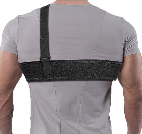 Concealed Pistol Holster, Gun Holster Shoulder Holster Tactical Weapon Holster Adjustable Pistol Belt 115cm in Saudi Arabia