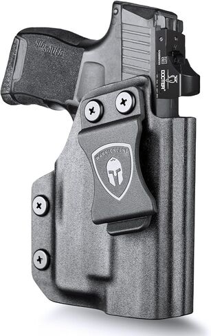 WARRIORLAND IWB Kydex Holster Compatible with Sig Sauer P365/P365X/P365 SAS/P365XL w/TLR-6/6 HL / 6 HL G, Inside Waistband Concealed Carry, Adj. Cant & Retention, Optic Cut,Right Hand in Saudi Arabia