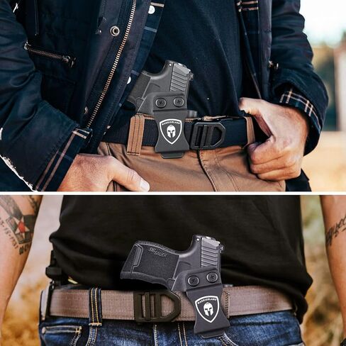 WARRIORLAND IWB Kydex Holster Compatible with Sig Sauer P365/P365X/P365 SAS/P365XL w/TLR-6/6 HL / 6 HL G, Inside Waistband Concealed Carry, Adj. Cant & Retention, Optic Cut,Right Hand in Saudi Arabia