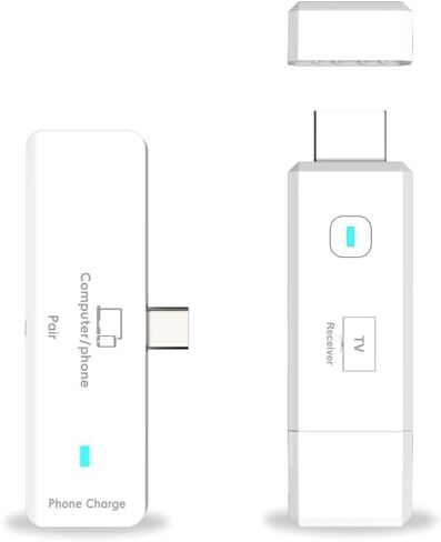 جهاز إرسال واستقبال موسع HDMI لاسلكي | 4K إلى 1080P HD | 5G/2.4G الكمون المنخفض للغاية | التوصيل والتشغيل لشاشة النسخ المتطابق لأجهزة الكمبيوتر المحمول، والتلفزيون، وجهاز العرض، وPS4/PS5 in Saudi Arabia