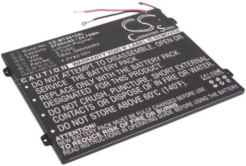 SNN5896A L-L-L DC110510 TB40 Battery Replacement for MZ617 MZ616 Xoom 2 10.1 MZ615 3.7V in Saudi Arabia