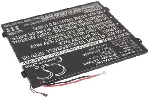 SNN5896A L-L-L DC110510 TB40 Battery Replacement for MZ617 MZ616 Xoom 2 10.1 MZ615 3.7V in Saudi Arabia