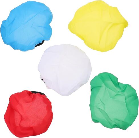 POPETPOP 5Pcs Durable Cloth Lampshade Round Light Diffuser for Flash Photography Creative Light Modifier in Saudi Arabia