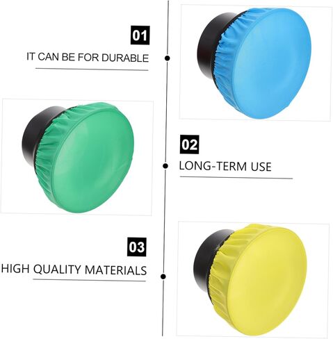 POPETPOP 5Pcs Durable Cloth Lampshade Round Light Diffuser for Flash Photography Creative Light Modifier in Saudi Arabia