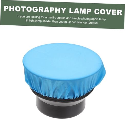 POPETPOP 5Pcs Durable Cloth Lampshade Round Light Diffuser for Flash Photography Creative Light Modifier in Saudi Arabia