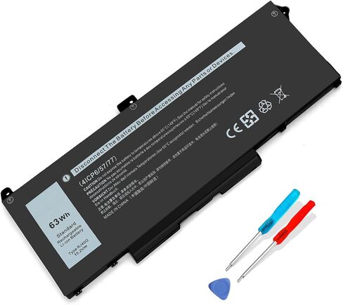 استبدال بطارية الكمبيوتر المحمول 63Wh RJ40G لجهاز Dell Latitude 14 5420 Latitude 15 5520 Precision 15 3560 Series M033W P137G P104F 01K2CF WY9DX 075X16 P137G001 P104F001 0WK3F1 0M3KCN 005R42 15.2 فولت in Kuwait