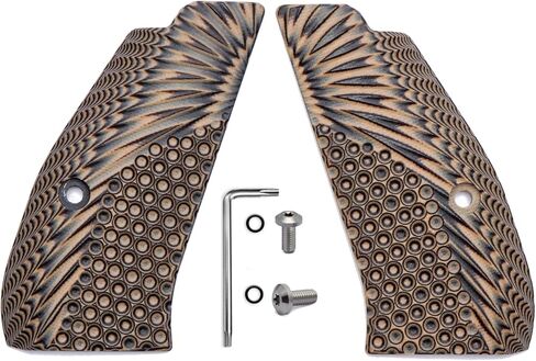 Guuun G10 Grips for CZ75 Compact OPS Texture fit CZ P-01 PCR CZ85 Compact in Saudi Arabia