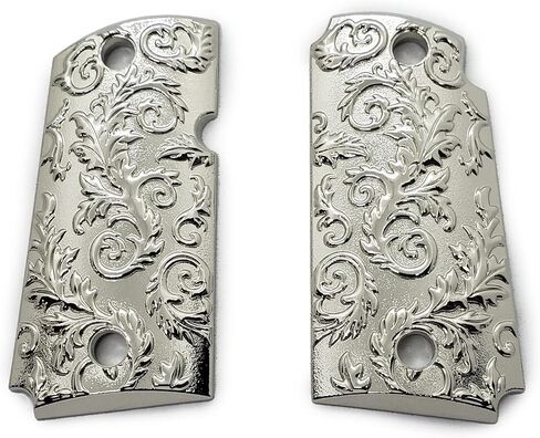 مخصص لـ Kimber Micro 9 مم مقابض معدنية تصميم التمرير Micro9 براغي مطلية بالنيكل in Kuwait