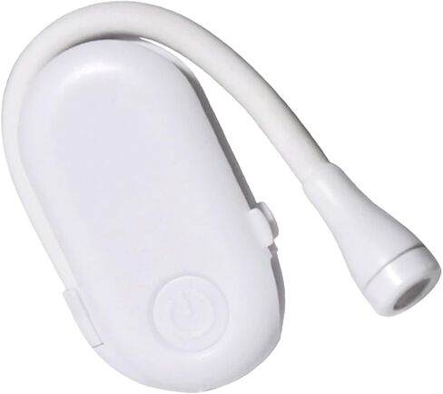 Homoyoyo مشبك LED قابل لإعادة الشحن على ضوء القراءة مصباح كتاب USB صغير عكس الضوء للعناية بالعين ضوء السرير للطلاب والسفر in Kuwait