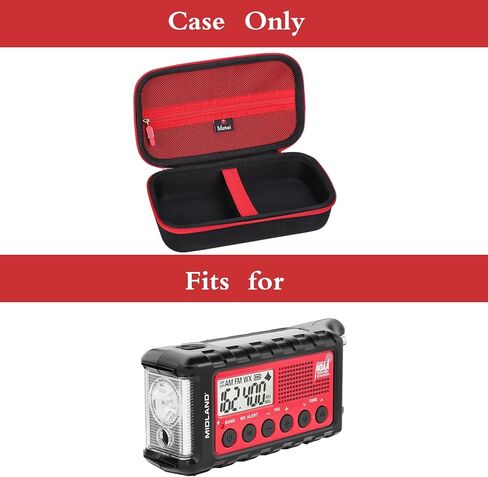 حافظة صلبة من Mchoi متوافقة مع راديو الطقس Midland ER310/ ER40/ ER210/ ER300/ ER50/ ER10VP، حافظة فقط in Saudi Arabia