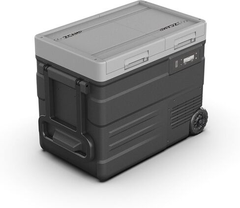 GES35 فريزر محمول، ثلاجة سيارة ثنائية المنطقة 12 فولت، 25QT(24L) 12 فولت ثلاجة تبريد سريعة، مع 12/24 فولت تيار مستمر 100-240 فولت تيار متردد للتخييم، في الهواء الطلق، السفر، RV، شاحنة in Saudi Arabia
