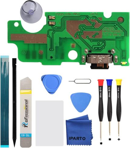 Charging Port Replacement for 6.22" T-Mobile REVVL 4(Not for 6.52" REVVL 4+) Charging Port Replacement Kit for REVVL 4 5007Z 5007W TMRVL4G USB Flex Dock Connector Replacement in Saudi Arabia