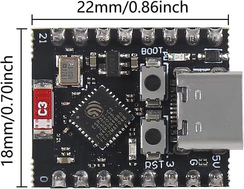 3 قطعة ESP32-C3 esp32-c3 مجلس التنمية ESP32 Supermini مجلس التنمية ESP32 مجلس التنمية واي فاي بلوتوث in Kuwait