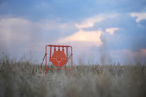 Do All Outdoors Dialed Spinner Steel Shooting Target for .22 Caliber in Kuwait