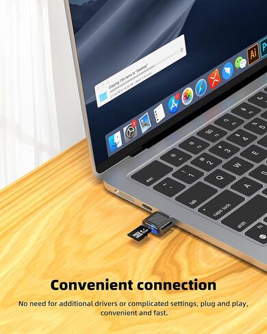 محول قارئ بطاقات Micro SD لهاتف iPhone 17 16 15 Pro Max USB C إلى TF عصا ذاكرة الكاميرا الرقمية لملحقات Apple Type C فتحة صور محول كابل Android مدمج لتخزين السيارة والكمبيوتر المحمول المحمول Mini in Saudi Arabia