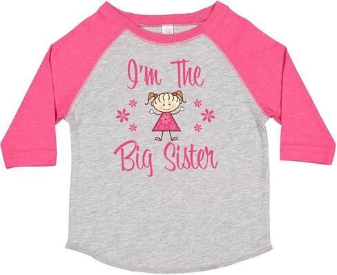 inktastic The Big Sister Toddler T-Shirt in Saudi Arabia