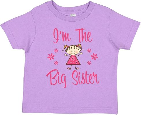 inktastic The Big Sister Toddler T-Shirt in Saudi Arabia